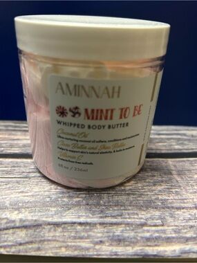 Aminnah;Mint To Be Whipped Body Butter - Pink(brand new)